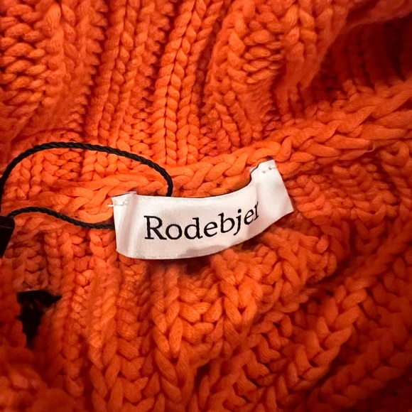 Rodebjer knit sweater in coral XS - Picture 2 of 6